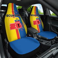 Ecuador Football 2026 Car Seat Cover South American Pride