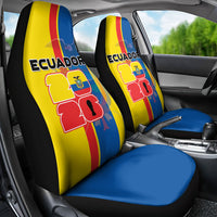 Ecuador Football 2026 Car Seat Cover South American Pride