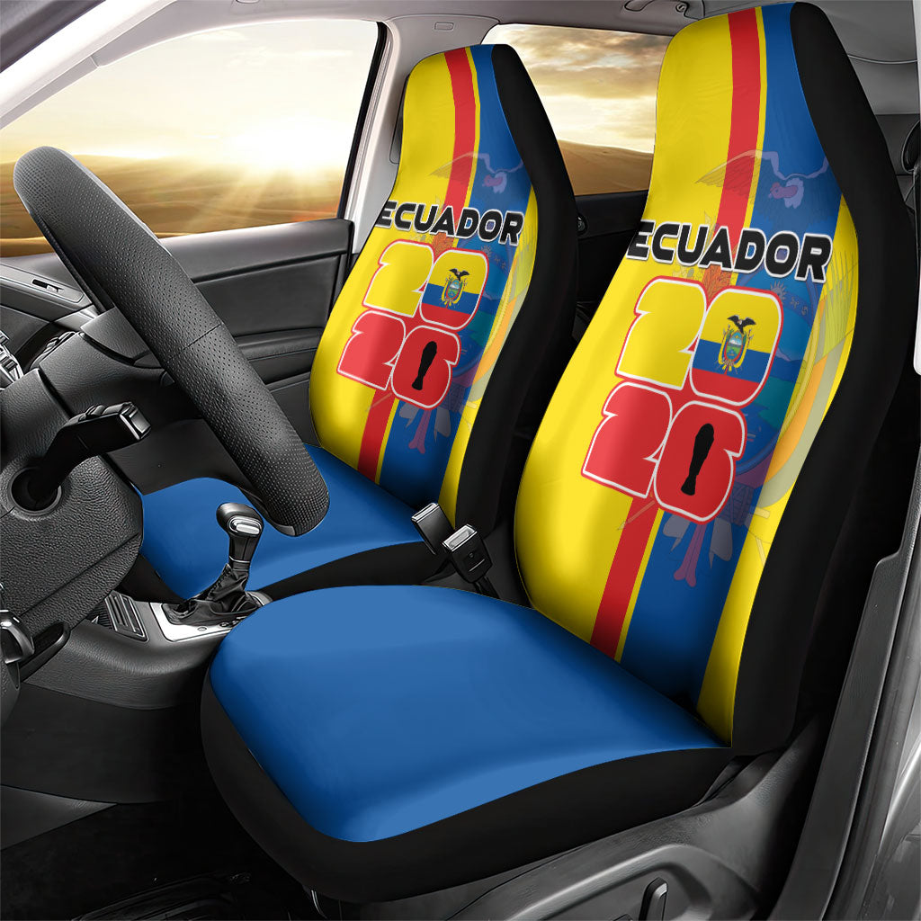 Ecuador Football 2026 Car Seat Cover South American Pride
