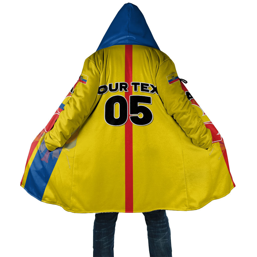 Custom Ecuador Football 2026 Cloak South American Pride