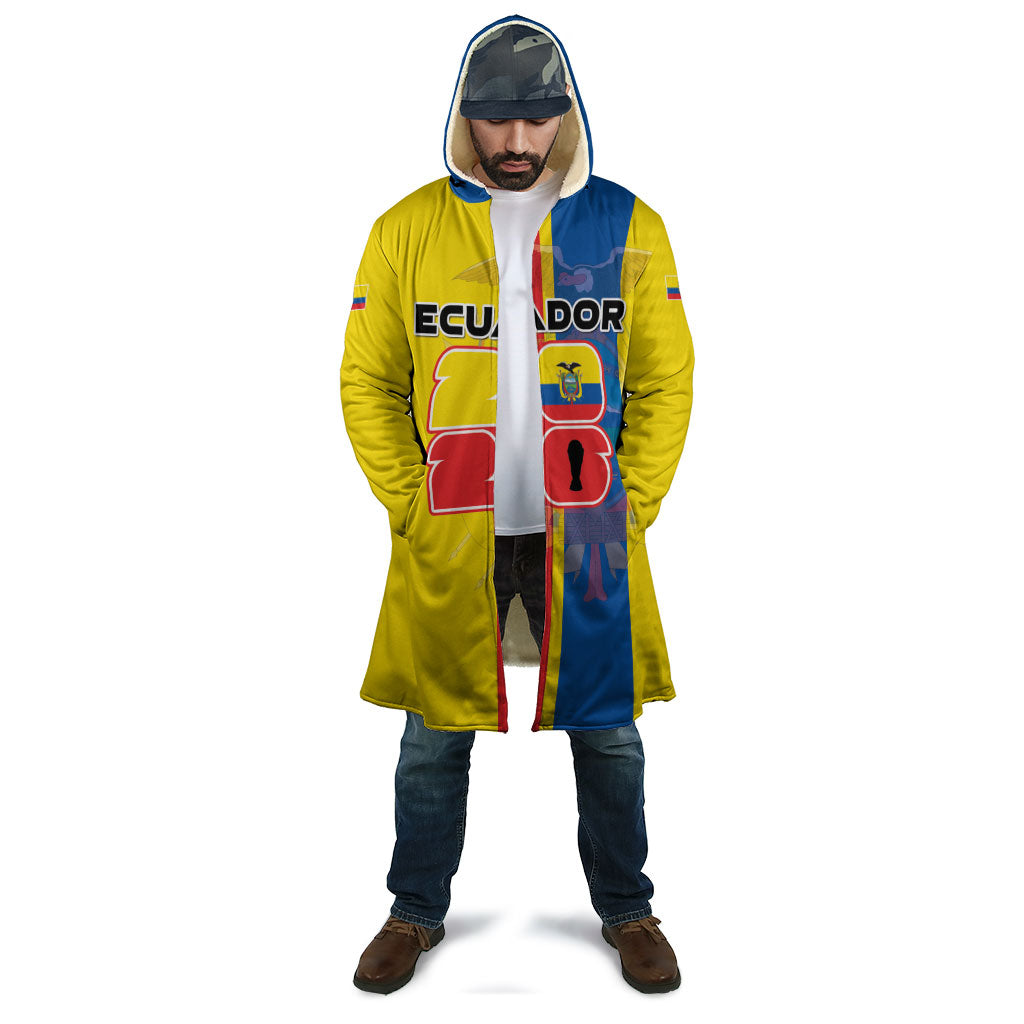 Custom Ecuador Football 2026 Cloak South American Pride