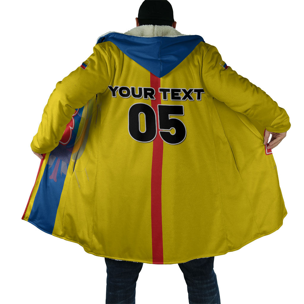 Custom Ecuador Football 2026 Cloak South American Pride