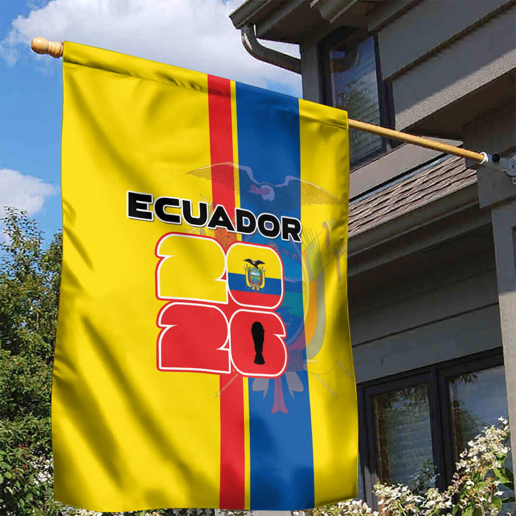 Ecuador Football 2026 Garden Flag South American Pride