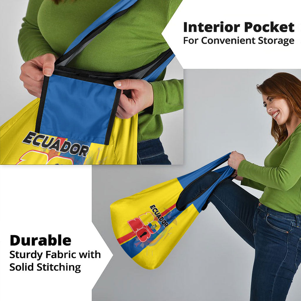 Ecuador Football 2026 Grocery Bag South American Pride