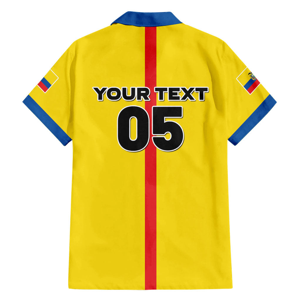 Custom Ecuador Football 2026 Hawaiian Shirt South American Pride
