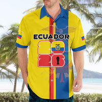 Custom Ecuador Football 2026 Hawaiian Shirt South American Pride