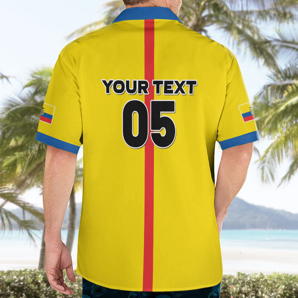 Custom Ecuador Football 2026 Hawaiian Shirt South American Pride