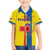 Custom Ecuador Football 2026 Hawaiian Shirt South American Pride