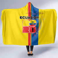 Ecuador Football 2026 Hooded Blanket South American Pride