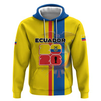 Custom Ecuador Football 2026 Hoodie South American Pride