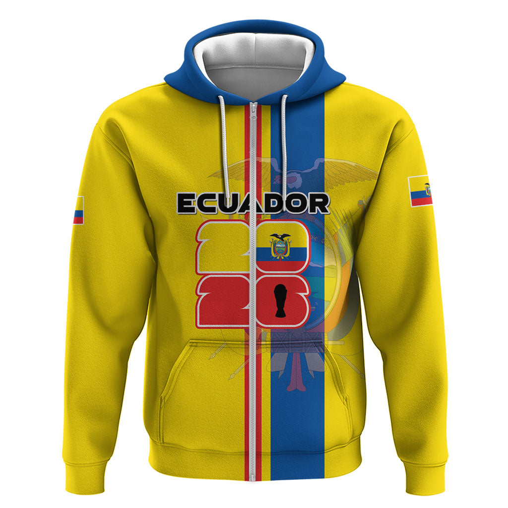 Custom Ecuador Football 2026 Hoodie South American Pride