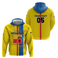 Custom Ecuador Football 2026 Hoodie South American Pride