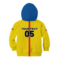 Custom Ecuador Football 2026 Kid Hoodie South American Pride