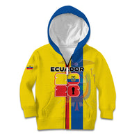 Custom Ecuador Football 2026 Kid Hoodie South American Pride