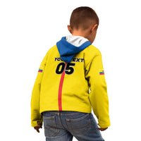 Custom Ecuador Football 2026 Kid Hoodie South American Pride