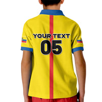 Custom Ecuador Football 2026 Kid Polo Shirt South American Pride
