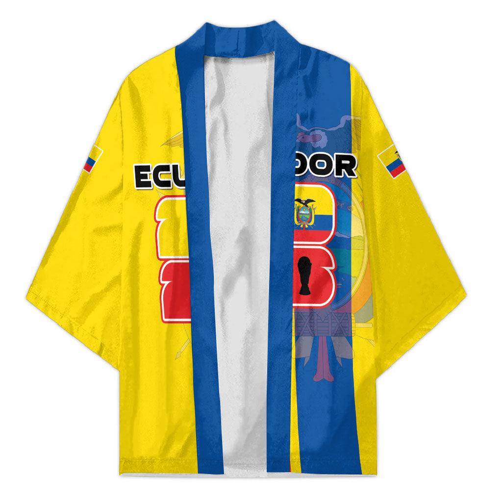 Custom Ecuador Football 2026 Kimono South American Pride