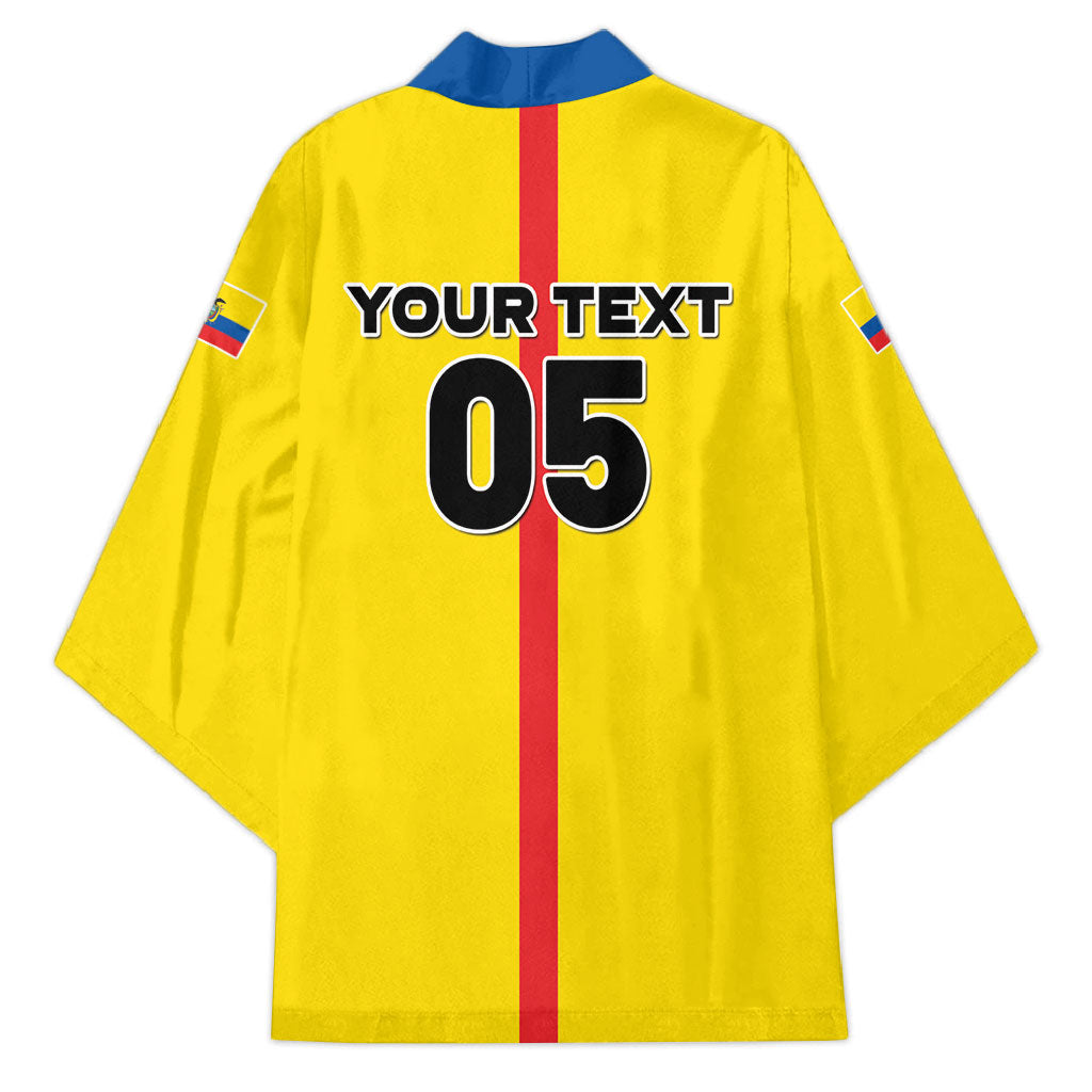 Custom Ecuador Football 2026 Kimono South American Pride