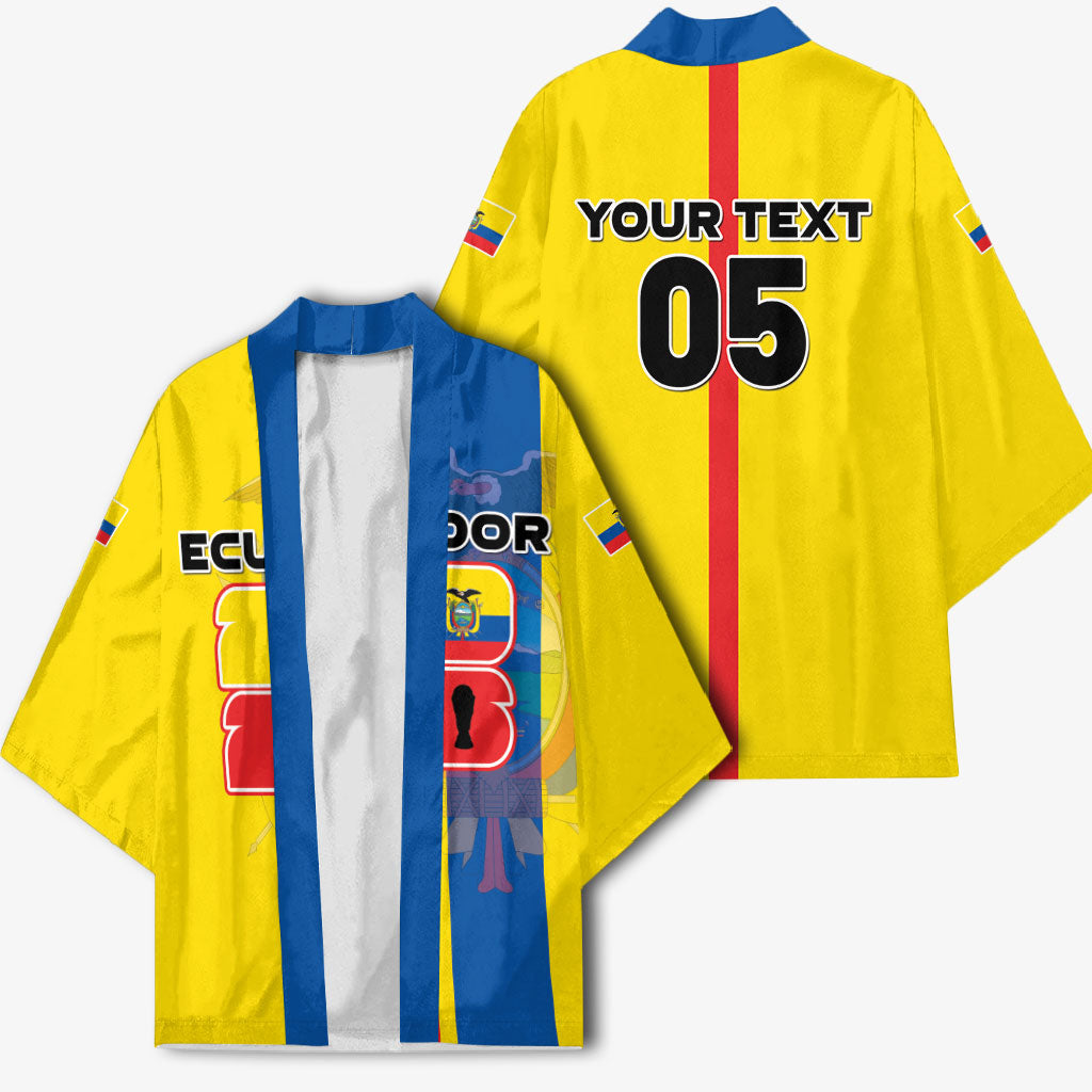 Custom Ecuador Football 2026 Kimono South American Pride