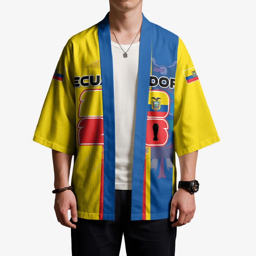 Custom Ecuador Football 2026 Kimono South American Pride