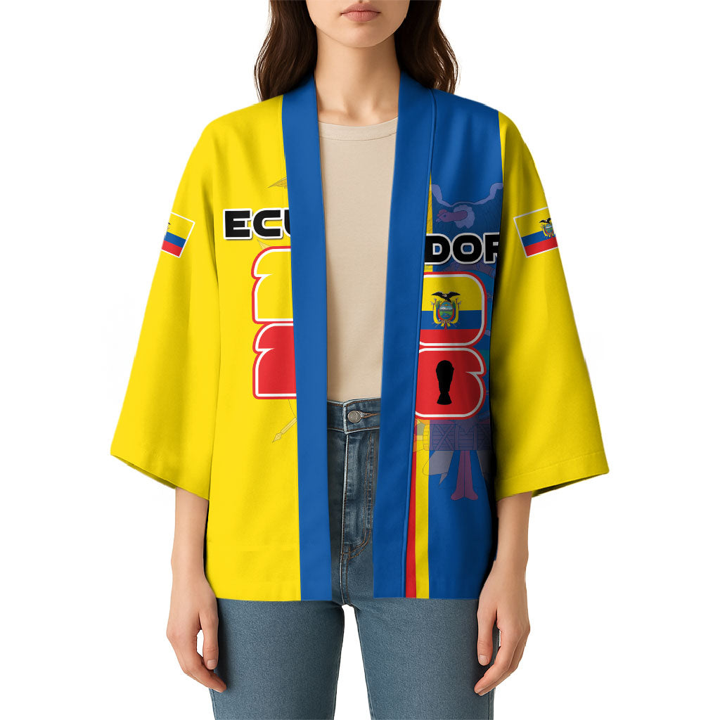 Custom Ecuador Football 2026 Kimono South American Pride