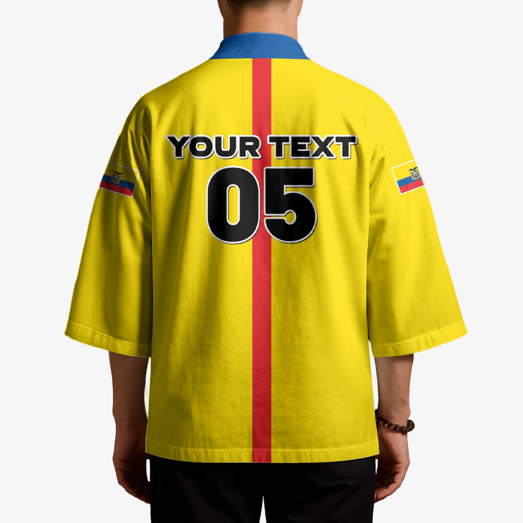 Custom Ecuador Football 2026 Kimono South American Pride