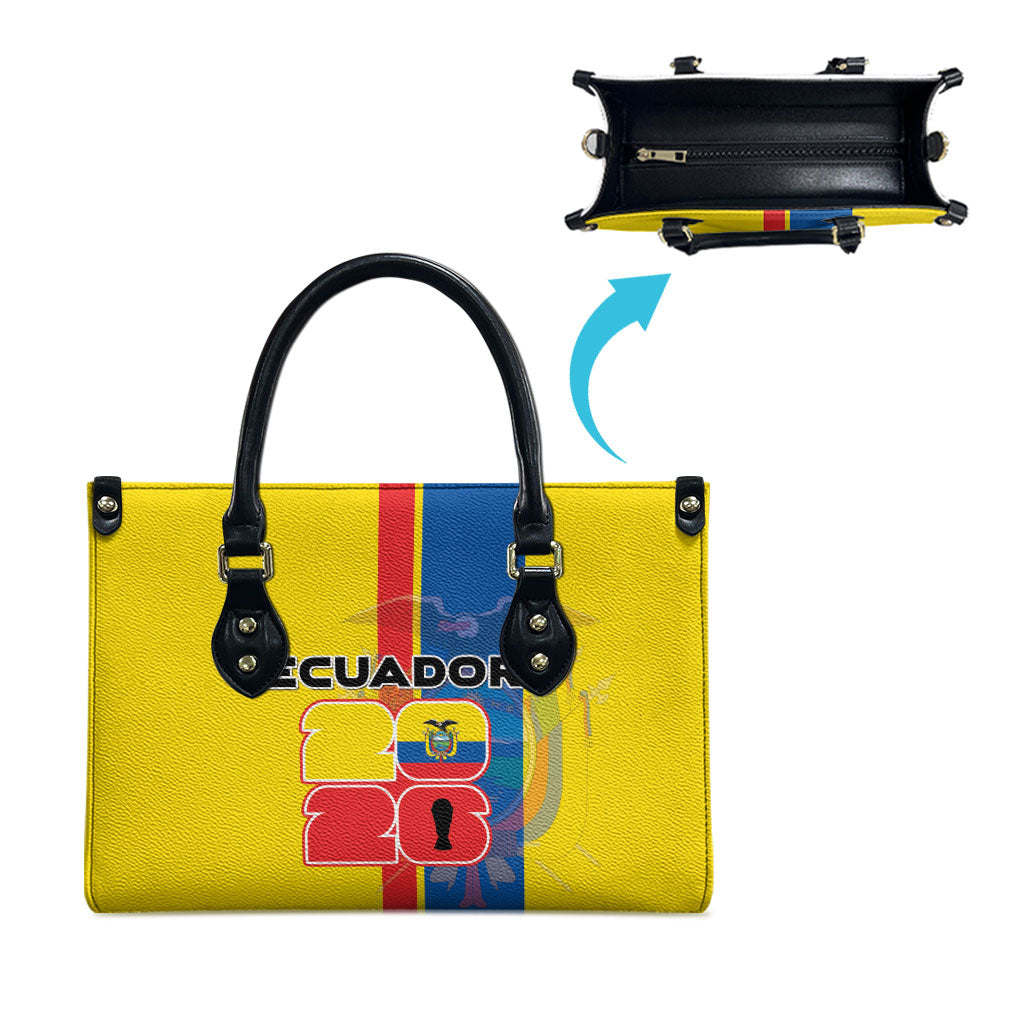Ecuador Football 2026 Leather Bag South American Pride