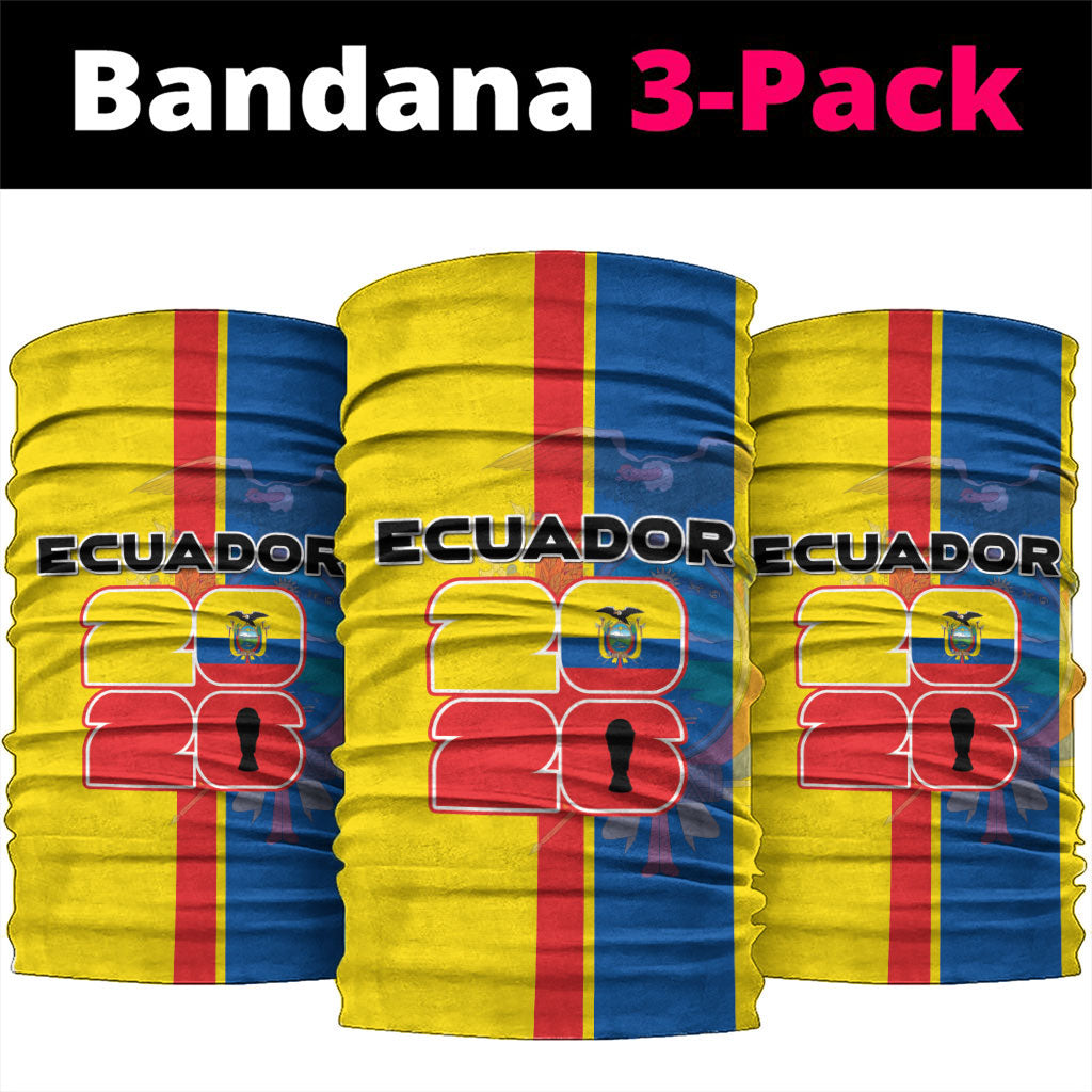 Ecuador Football 2026 Neck Gaiter South American Pride