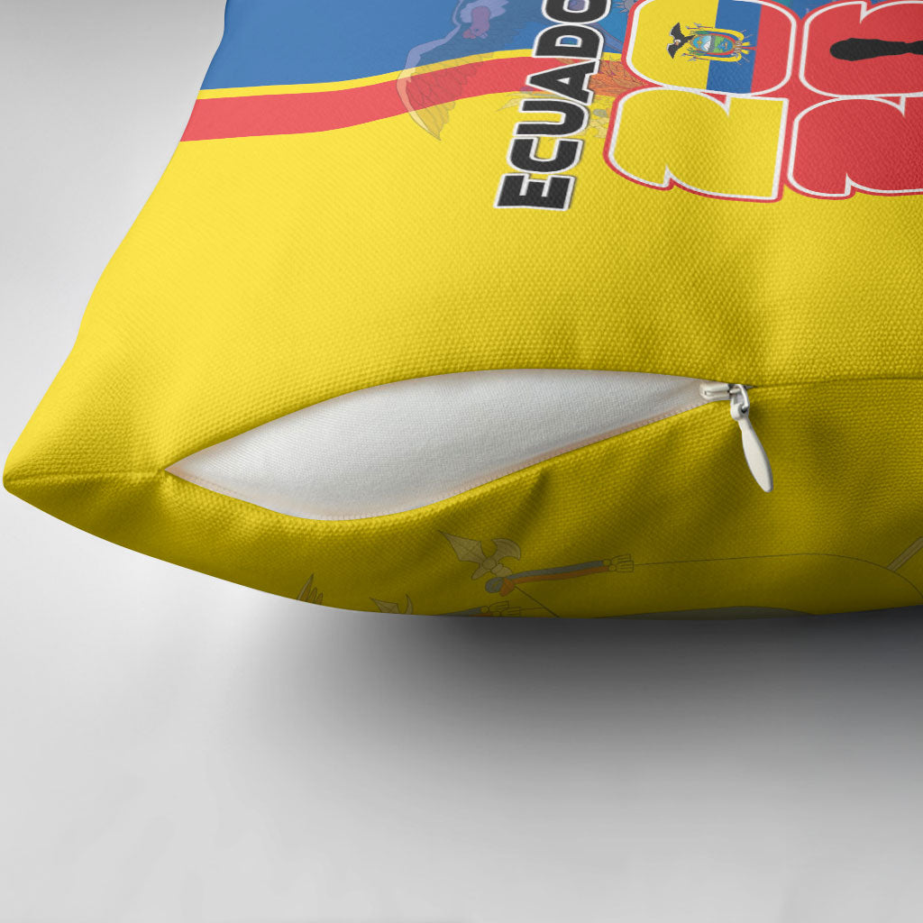 Ecuador Football 2026 Pillow Cover South American Pride