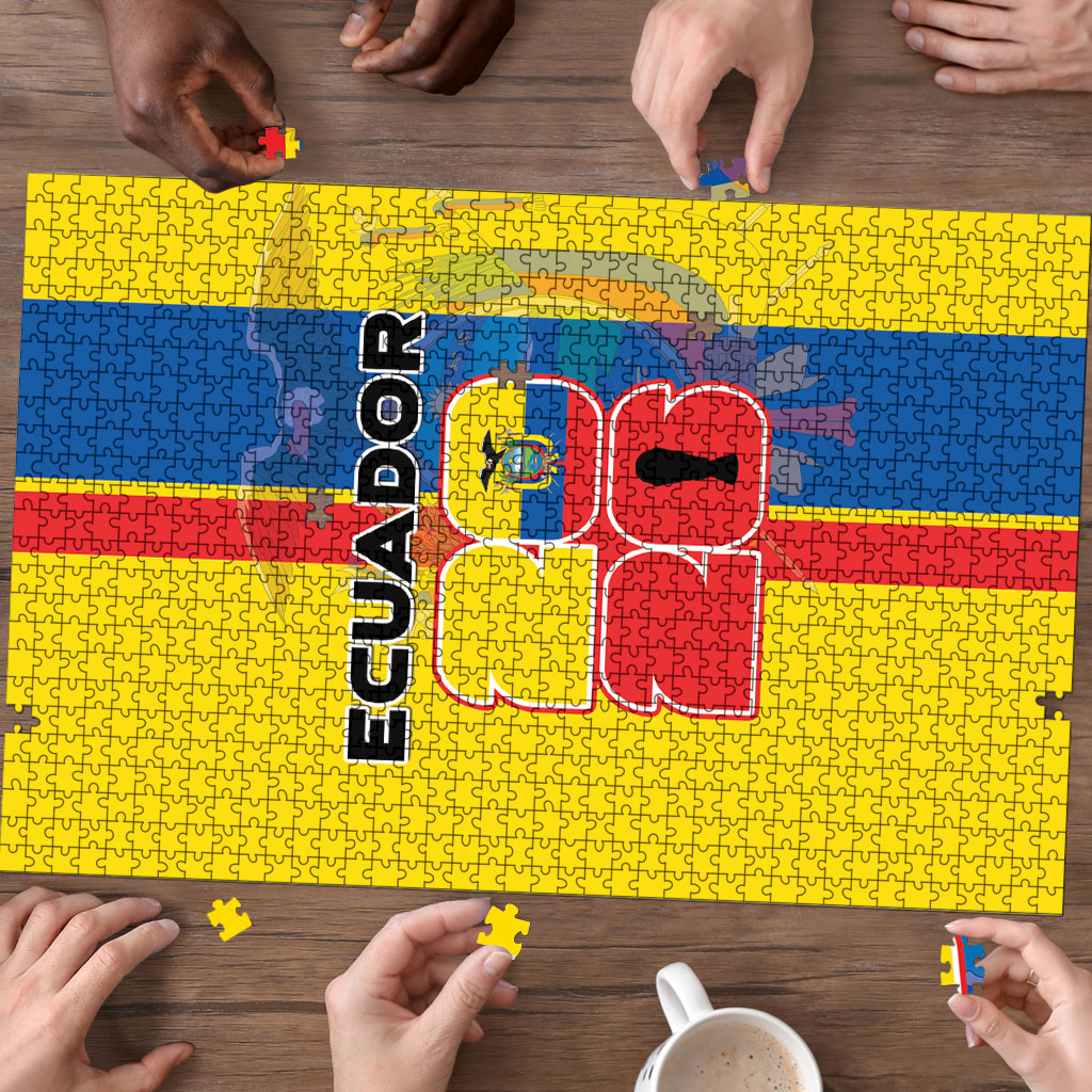 Ecuador Football 2026 Puzzle South American Pride