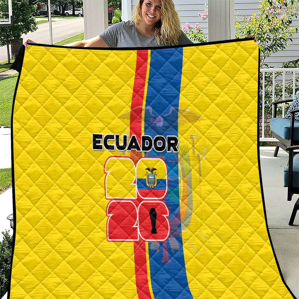 Ecuador Football 2026 Quilt South American Pride
