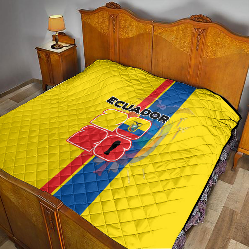 Ecuador Football 2026 Quilt South American Pride