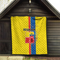 Ecuador Football 2026 Quilt South American Pride