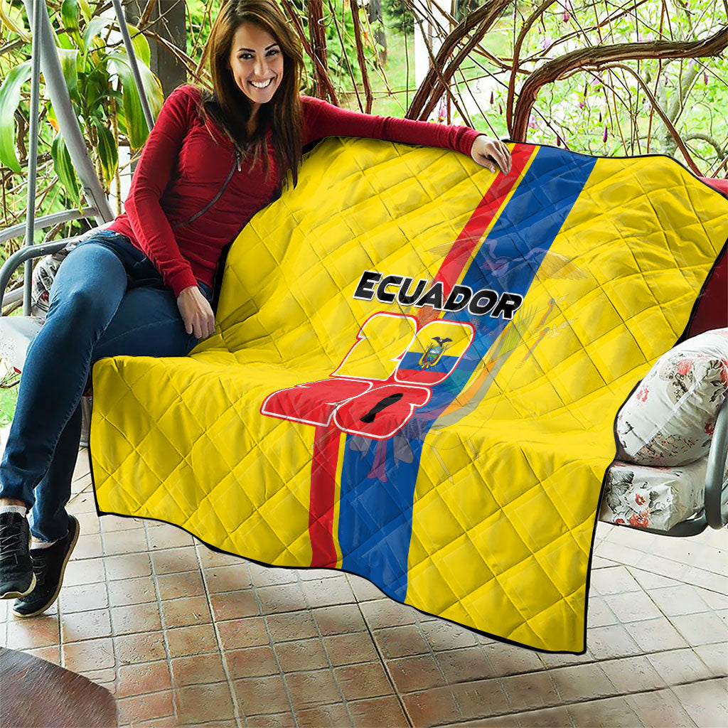Ecuador Football 2026 Quilt South American Pride
