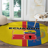 Ecuador Football 2026 Round Carpet South American Pride