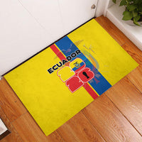 Ecuador Football 2026 Rubber Doormat South American Pride