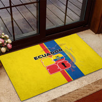 Ecuador Football 2026 Rubber Doormat South American Pride