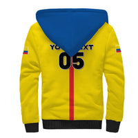 Custom Ecuador Football 2026 Sherpa Hoodie South American Pride