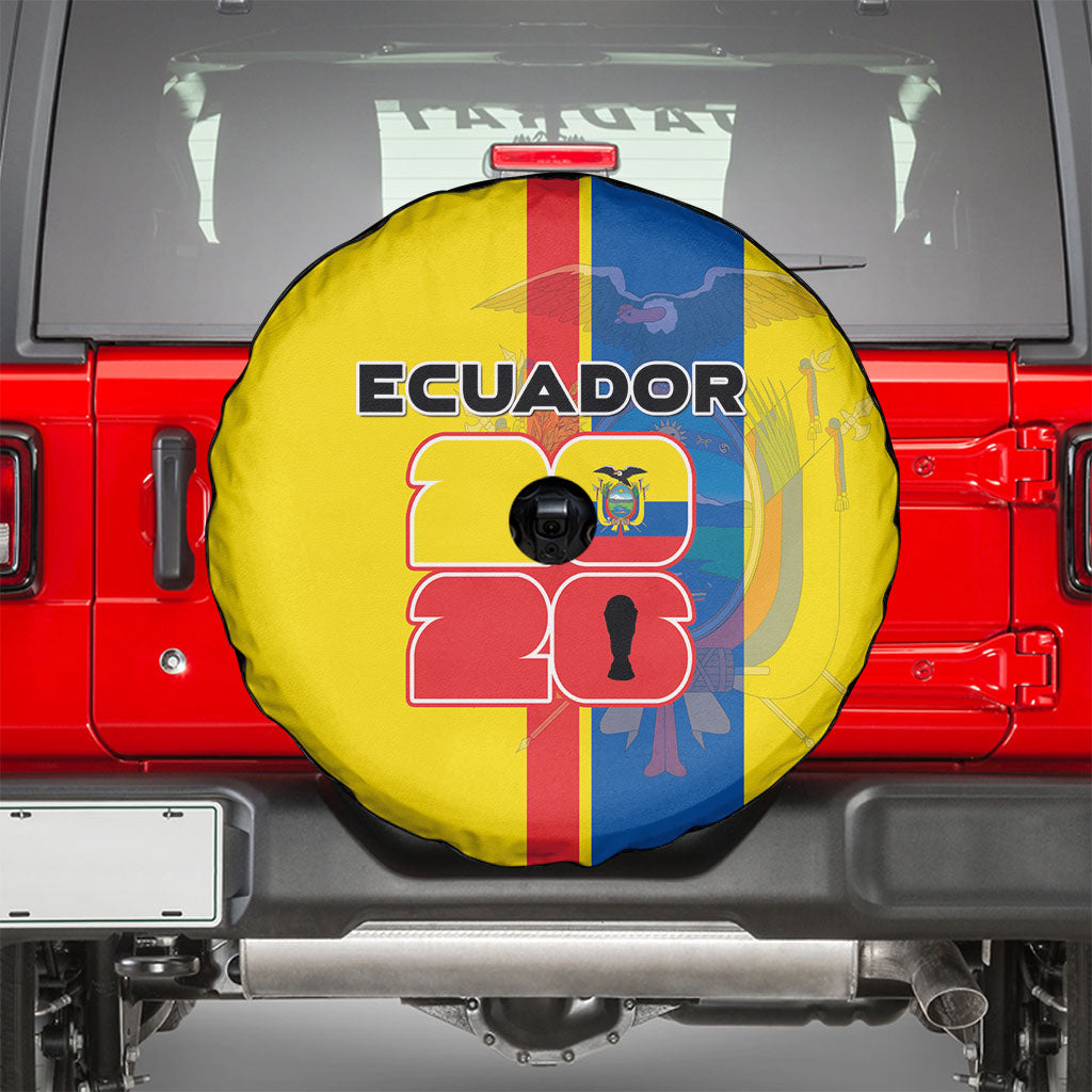 Ecuador Football 2026 Spare Tire Cover South American Pride