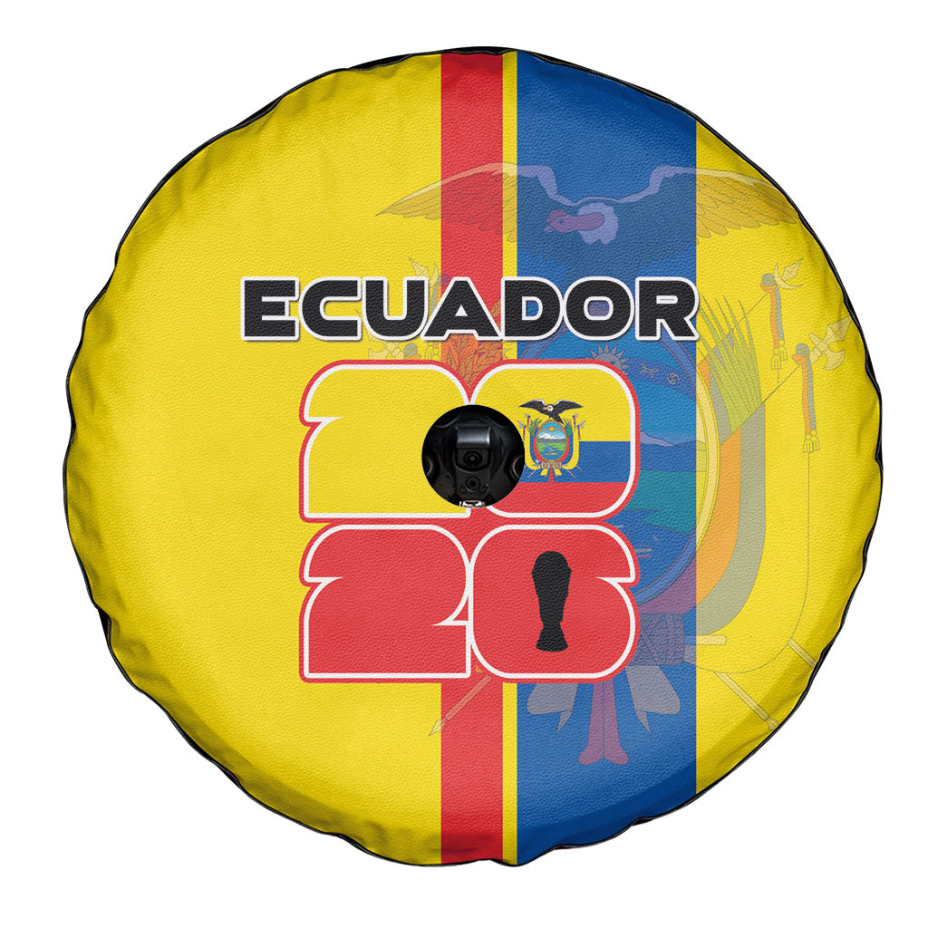 Ecuador Football 2026 Spare Tire Cover South American Pride