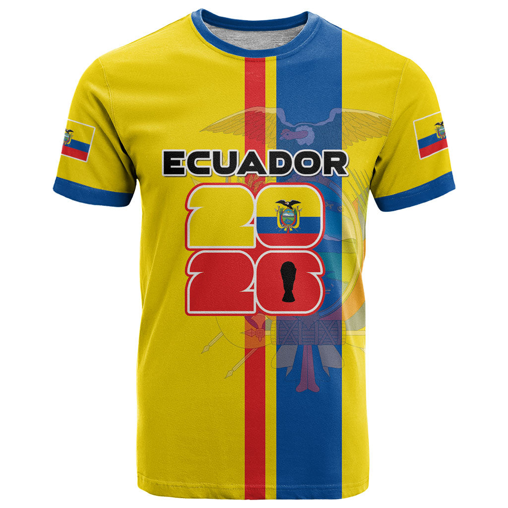 Custom Ecuador Football 2026 T Shirt South American Pride