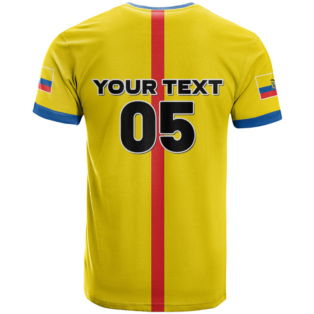 Custom Ecuador Football 2026 T Shirt South American Pride