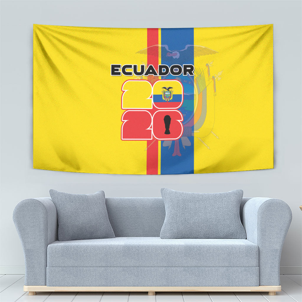 Ecuador Football 2026 Tapestry South American Pride