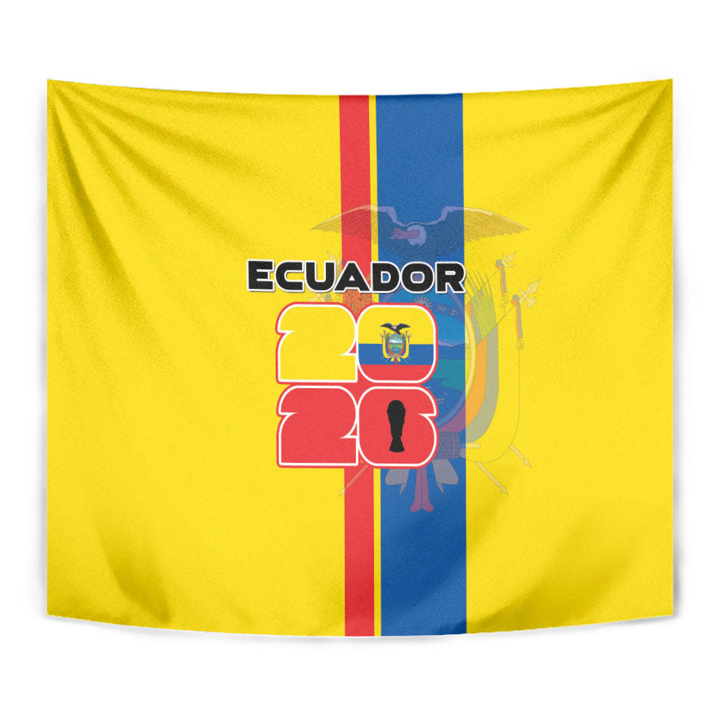 Ecuador Football 2026 Tapestry South American Pride