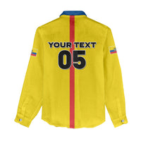 Custom Ecuador Football 2026 Women Casual Shirt South American Pride