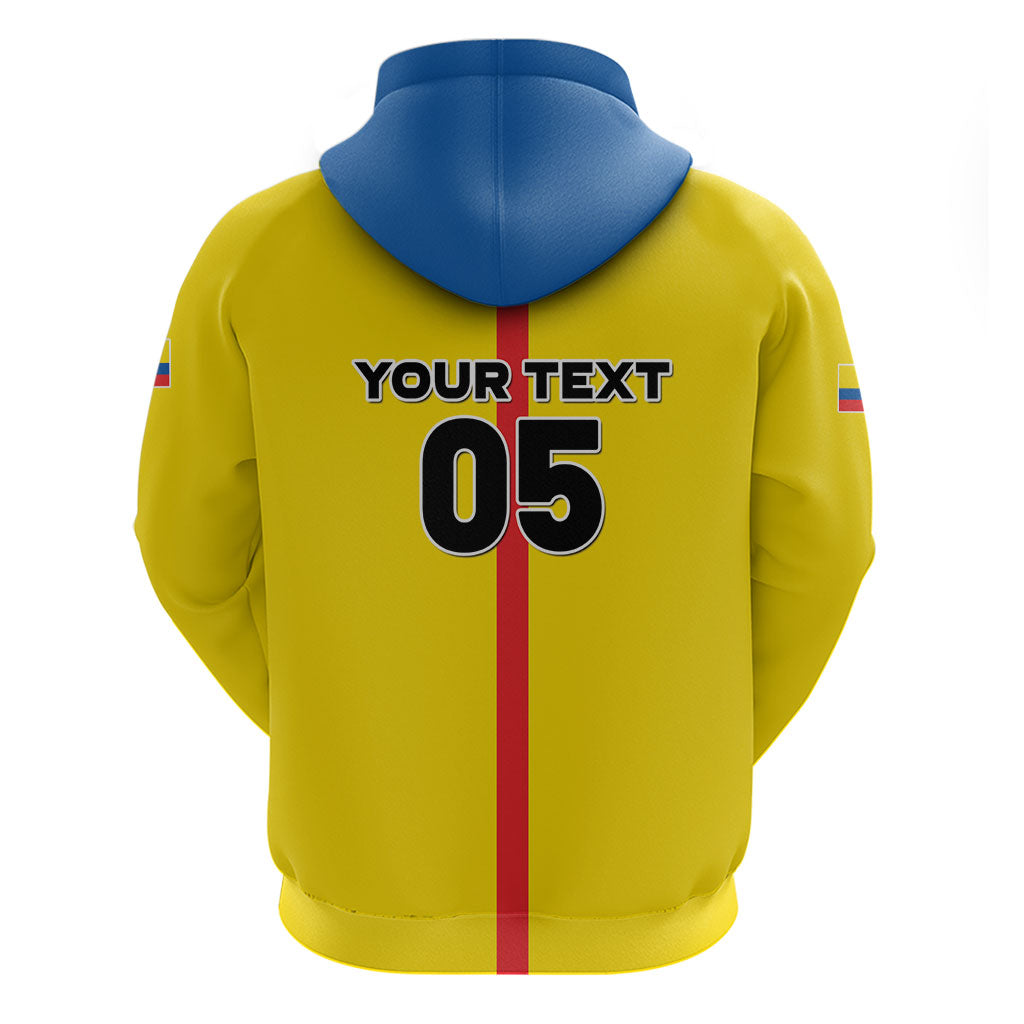 Custom Ecuador Football 2026 Zip Hoodie South American Pride