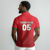 Custom Morocco Football 2026 Polo Shirt Atlas Lions Breathtaking Victory Red Version LT05