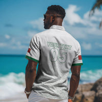 Custom Morocco Football 2026 Hawaiian Shirt Atlas Lions Breathtaking Victory White Version LT05