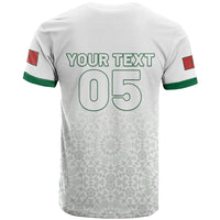 Custom Morocco Football 2026 T shirt Atlas Lions Breathtaking Victory White Version