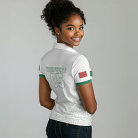 Custom Morocco Football 2026 Women Polo Shirt Atlas Lions Breathtaking Victory White Version